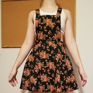 Floral Bib Dress